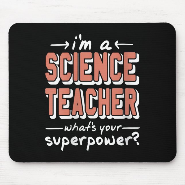 Womens Science Teacher Superwer Funny Nerd Pride V Musmatta (Framsidan)