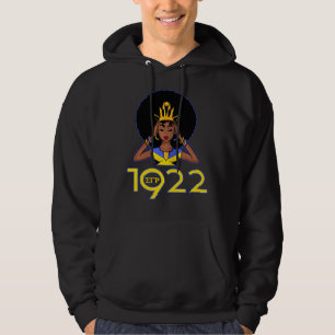 Womens Sgrho Sigma 1922 Coola Black Girl Gamma Rho Hoodie