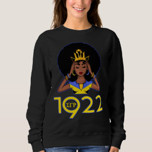 Womens Sgrho Sigma 1922 Coola Black Girl Gamma Rho T Shirt