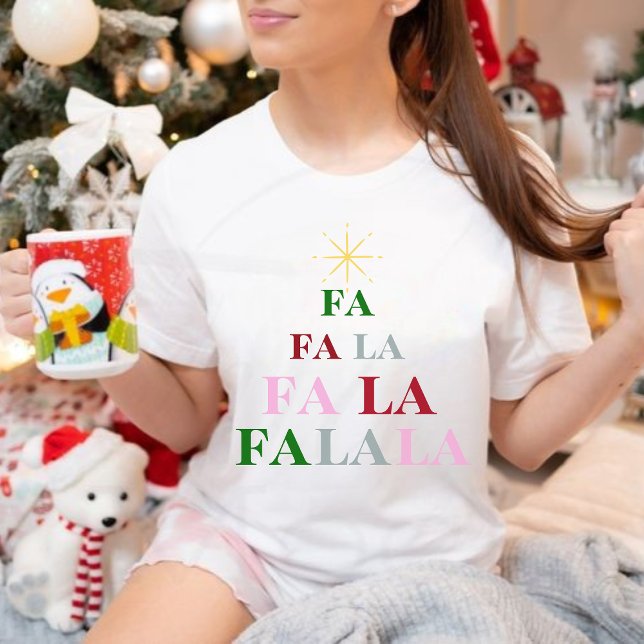 women's shiny red christmas t-shirts (Skapare uppladdad)