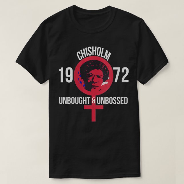 Womens Shirley Chisholm 1972 Presidentval 1972 T Shirt (Design framsida)