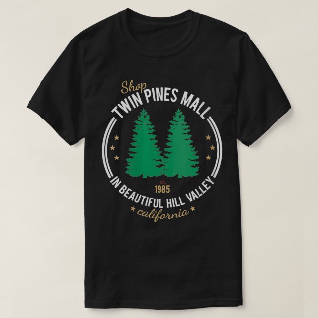 Womens Shop Twin Gräs Mall 1985 VNeck T Shirt (Design framsida)