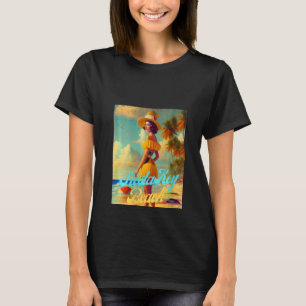 Womens Siesta Nyckel Beach Florida Parasdise Beaut T Shirt