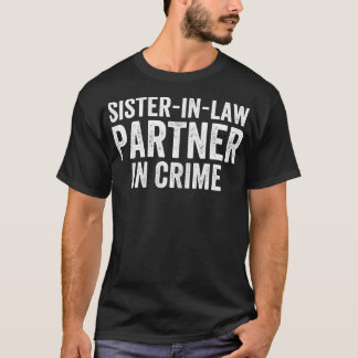 Womens SisterInLaw Cute Funny Idea Bff Bestie Matc T Shirt