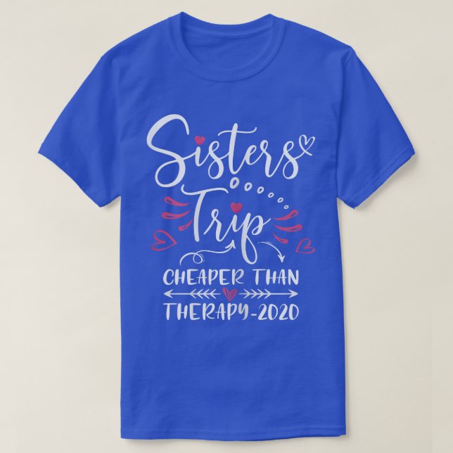 Womens Sisters Road Trip 2022-weekend Family Vacat T Shirt (Design framsida)