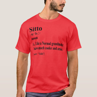 Womens Sitto Definition Arab Grandmor Design Ar T Shirt