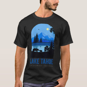 Womens Sjö Tahoe California Nevada Summer Vacatio T Shirt