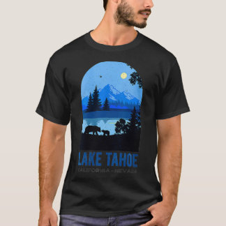 Womens Sjö Tahoe California Nevada Summer Vacatio T Shirt