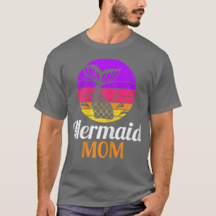 Womens Sjöjungfru Mamma för en Sjöjungfru Bride T Shirt
