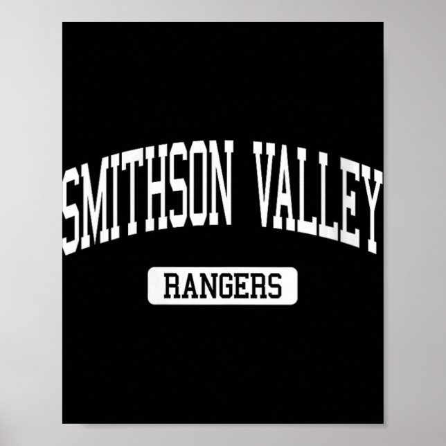 Womens Smithson Valley Hs New Braunfels Tx Varsity Poster (Framsidan)