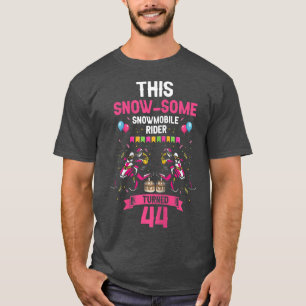 Womens Snowmobile Riding Design och Snowmobiler Bi T Shirt