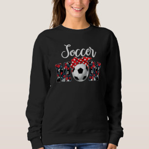 Womens Soccer Mamma Flower Soccer Mamma Mothe T Shirt