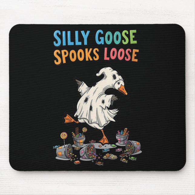 Womens Soky Goose Soks Loose Fånig Anka Halloween Musmatta (Framsidan)