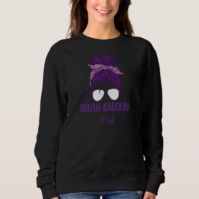 Womens South Carolina Girl T Shirt (Framsida)