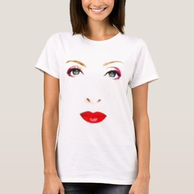 Womens Sparse Beauty Tee (Framsida)