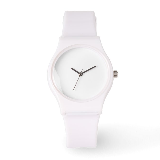 Womens Sporty Silicon Watch Armbandsur (Framsida)