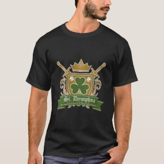 Womens St Dymphna Irish Princess St patricks day C T Shirt