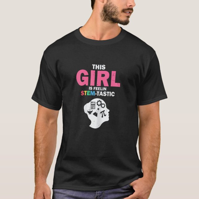 Womens Steminist Science Designs For Female Stem S T Shirt (Framsida)