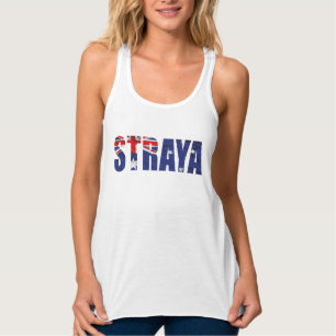 Womens STRAYA Singlet Linne Med Racerback