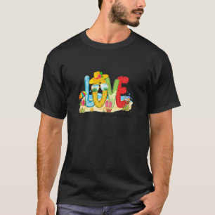 Womens Summer Kärlek Mamawlife Mamaw Kärlek Beach T Shirt
