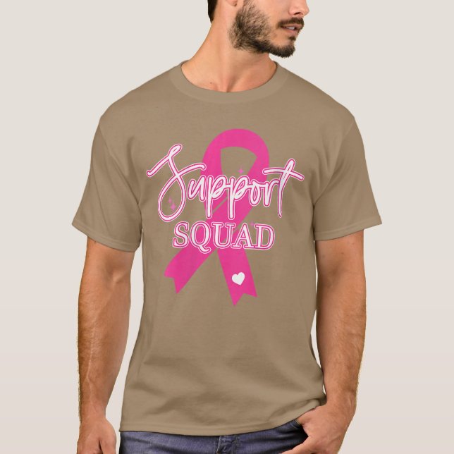 Womens Support Squad Support Squad VNeck T Shirt (Framsida)