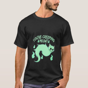 Womens Svarta katter som stänger ut mig från Meowt T Shirt