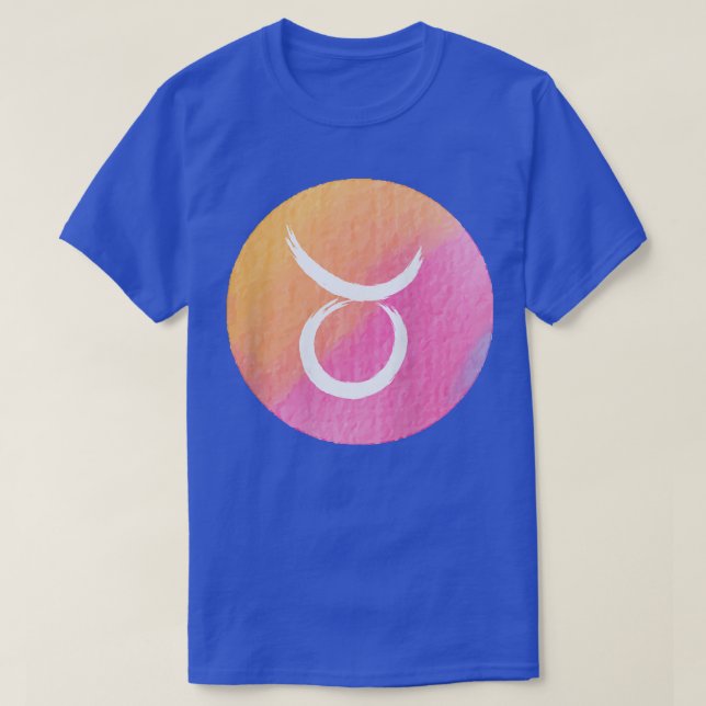 Womens Taurus Astrology Horoscope Women Tonåringar T Shirt (Design framsida)
