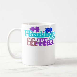 Womens Tea And Puzzling Jigsaw Puzzle Master Kaffemugg