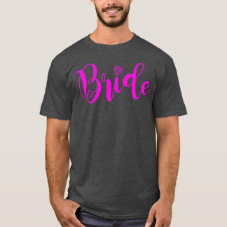 Womens Team Braut  Bride to Be Decoration Hen Nigh T Shirt