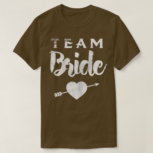 Womens Team Bride Squad T  Tee Bachelorette Party  (Design framsida)