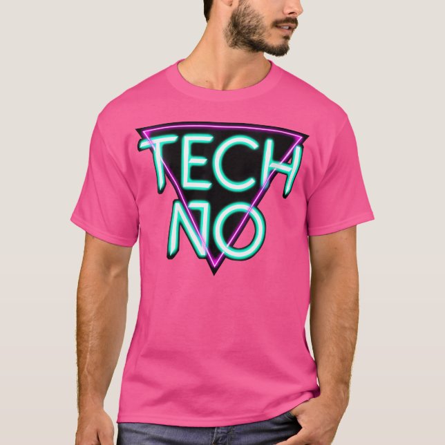 Womens Techno Rave Shirt Edm Dubstep Plur Kandi Ki T (Framsida)