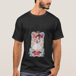 Womens The Haunted Mansion Cute Sally Slater Tight T Shirt