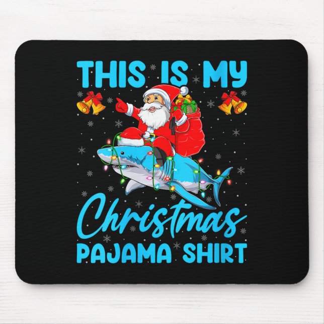 Womens This Is My Christmas Pajamas Funny Santa Ri Musmatta (Framsidan)