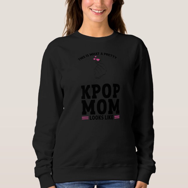 Womens This is what a pretty KPop Mom looks like K T Shirt (Framsida)