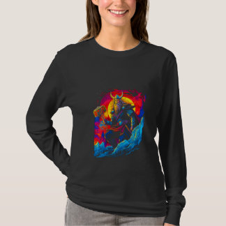 Womens Thorr Mjolnir God Thunder Lightning Norse M T Shirt