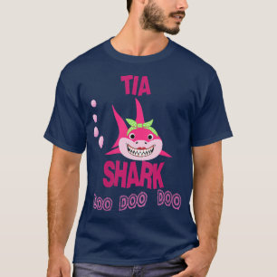 Womens Tia Shark Gift AuntPlayera para Tia en Espa T Shirt