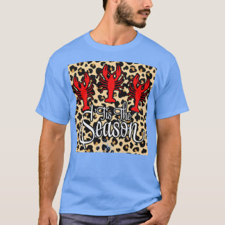 Womens Tis-Kräftorna Leopard Mardi Gras T Shirt