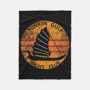Womens Tonkin Bukt Yacht Klubb 7:e Fleet Vietnam V Fleecefilt