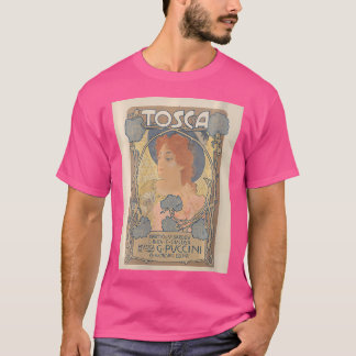 Womens Tosca Opera Poster T Shirt