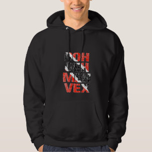 Womens Trinidadian Tobagonian Doh Geh Meh Vex Tri Hoodie