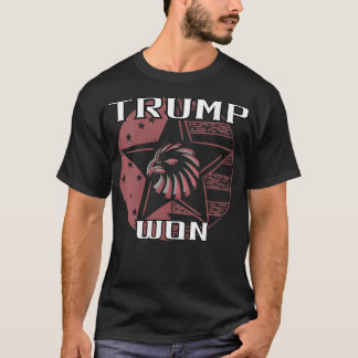 Womens Trump Won VNeck T Shirt