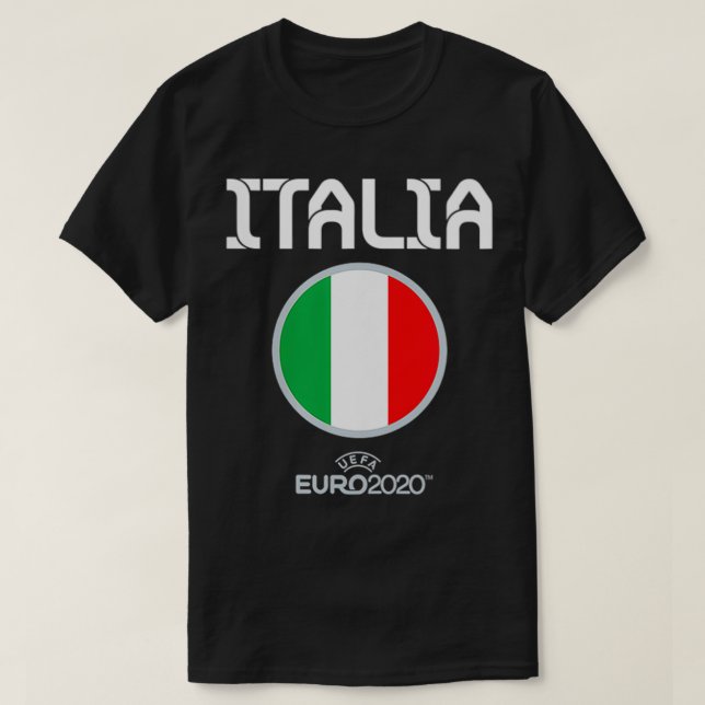 Womens UEFA EURO 2020 Italien Nation VNeck T Shirt (Design framsida)