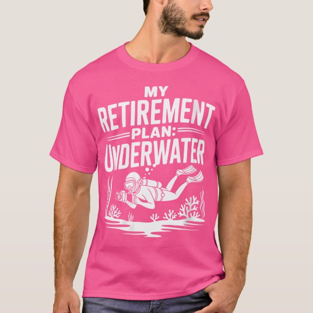 Womens Underwater Photographer Men Diver Photograp T Shirt (Framsida)