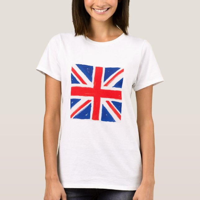 Women's union jack t shirt (Framsida)