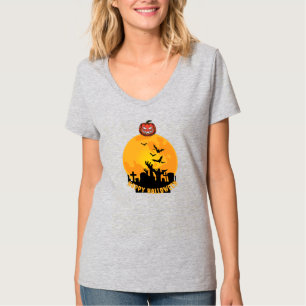 Womens V-Nacke T-Shirt