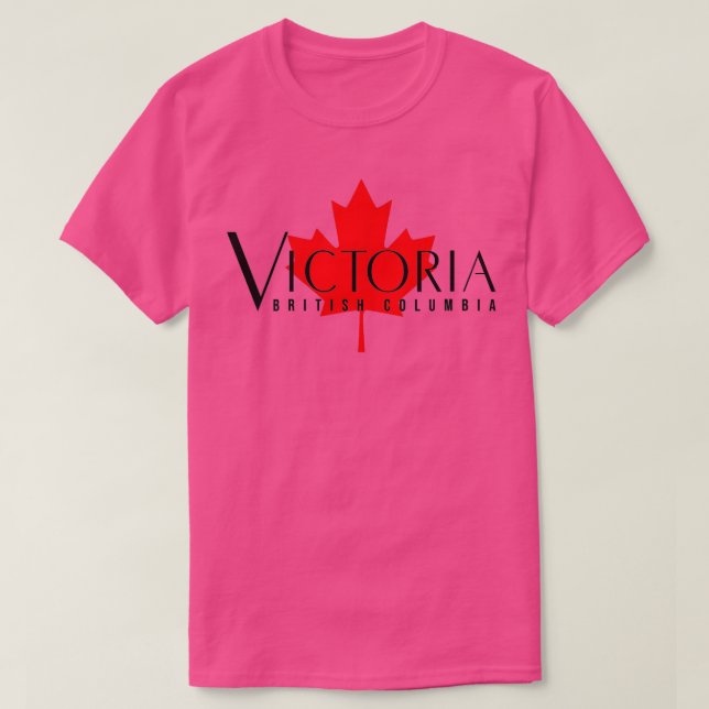 Womens VICTORIA BRITISH COLUMBIA BC CANADA THE GAR T Shirt (Design framsida)