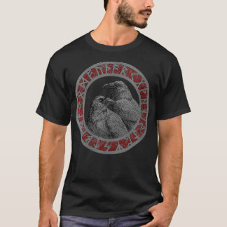 Womens Viking Norse Mythology Vegvisir Runes Odin' T Shirt