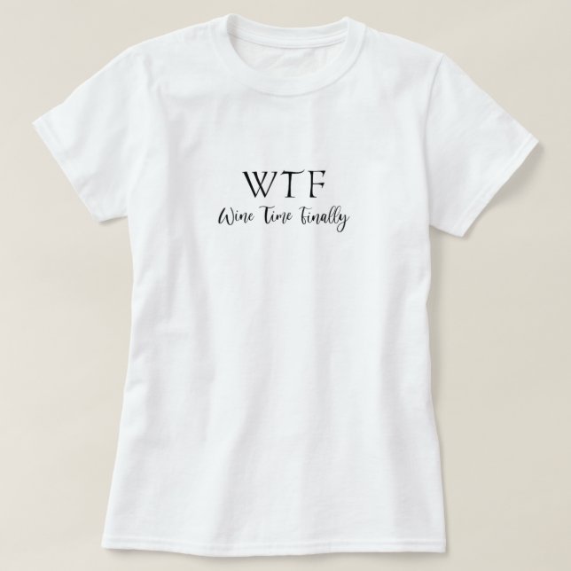 Womens Vin Funny Summertime Drinking Vino Graphic T Shirt (Design framsida)