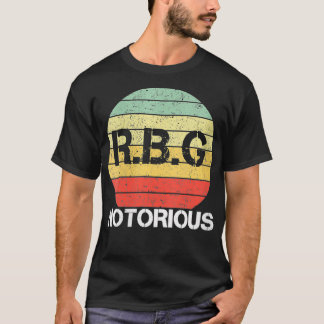 Womens Vintage Ruth Bader Ginsburg Notorious RBG P T Shirt