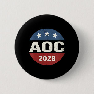 Womens Vintage Vote Alexandria Ocasio-cortez Presi Knapp